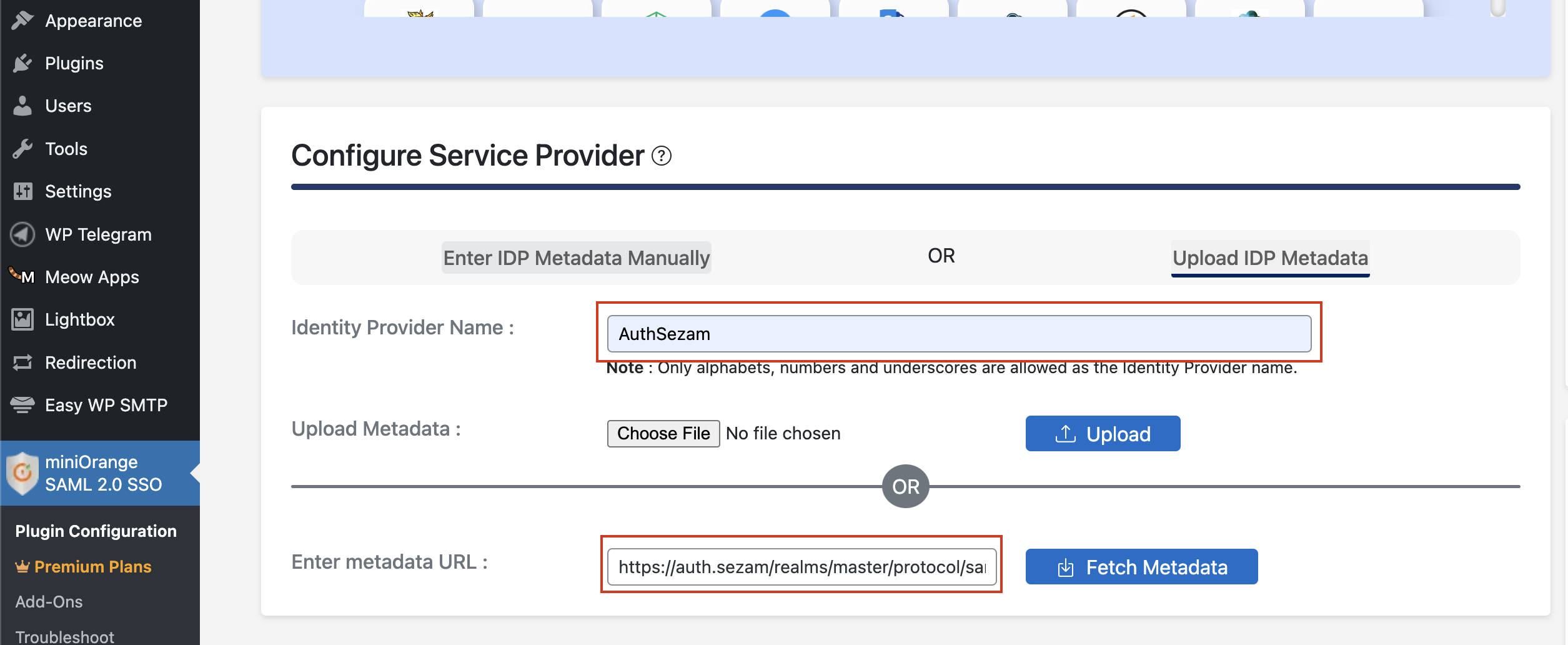 miniorange_sso_xml_idp_idp