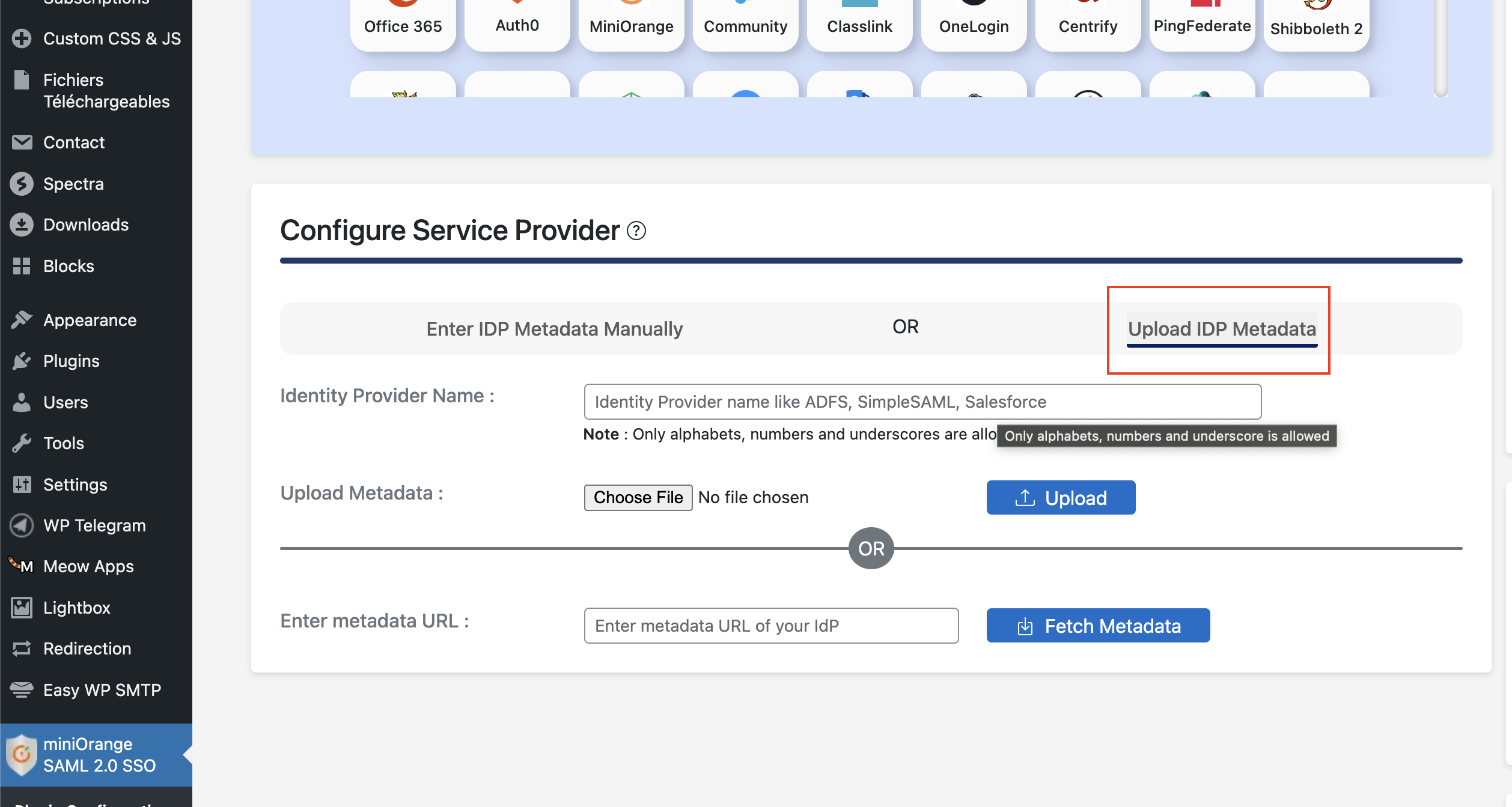 miniorange_sso_xml_idp_url